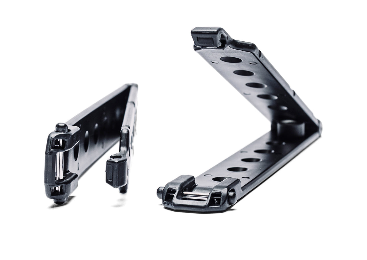Molle-Lok Attachment with Spring Loaded Stainless Steel Pin for Locking System