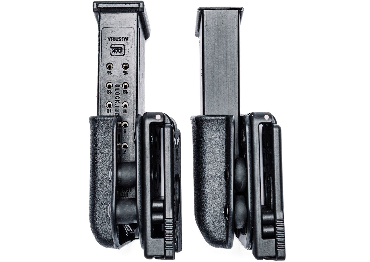 Signature Single Mag Pouch Outside the Waistband (OWB) with Tek-Lok Belt Attachment and Adjustable Retention