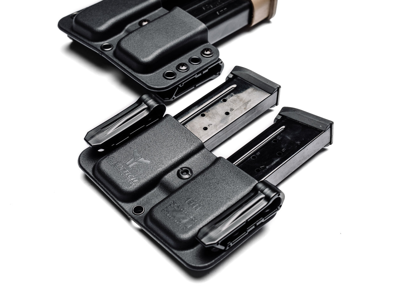 Total Eclipse Double Mag Pouch Outside the Waistband (OWB) 1911 Single Stack