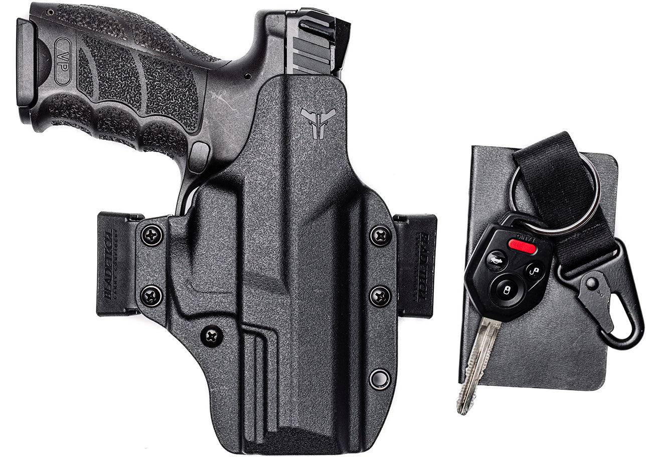 Total Eclipse Concealed Carry Holster Inside Waistband/Outside Waistband (IWB/OWB) Holster with H&K VP9