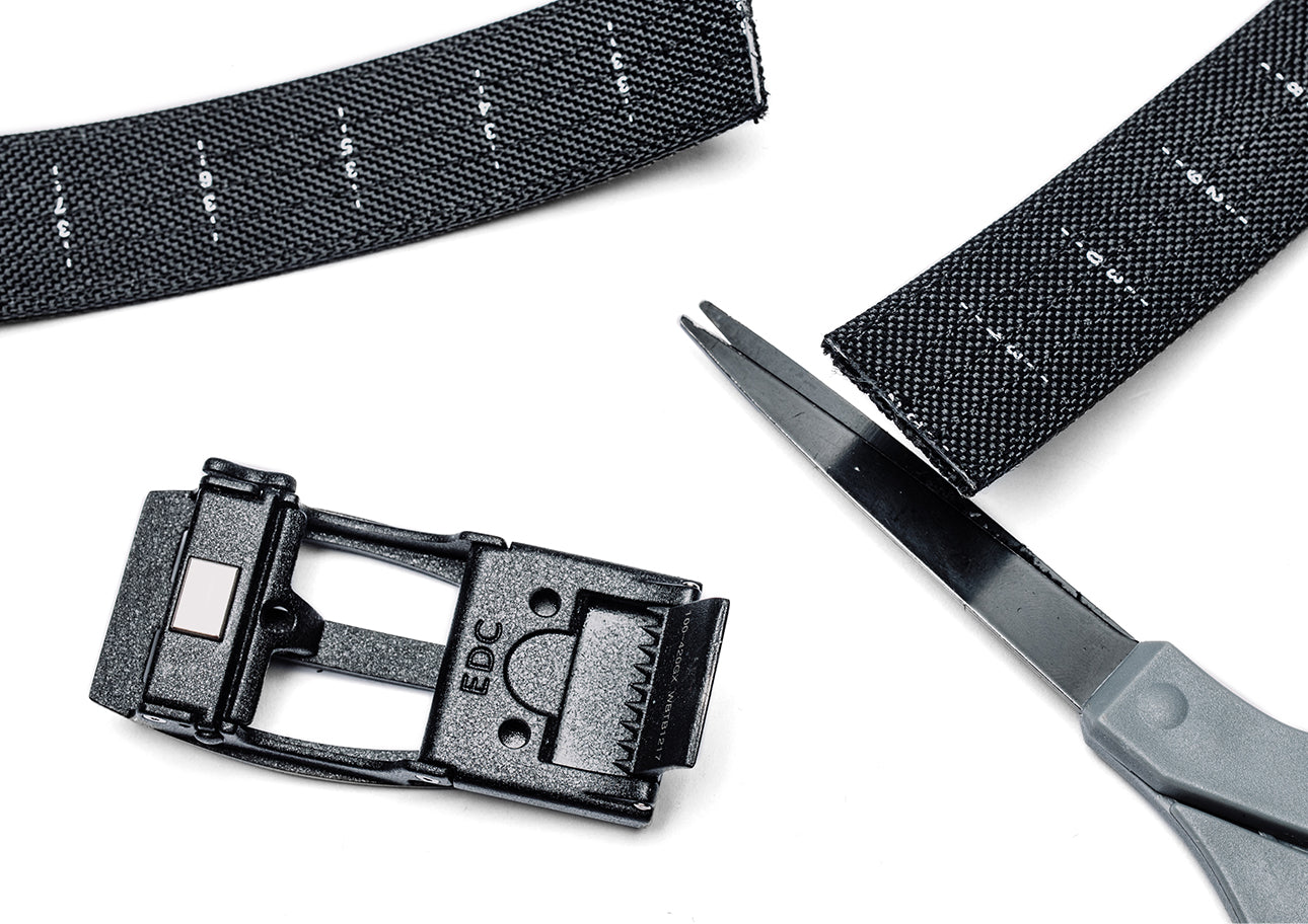 Ultimate Carry Gun Belt Black Nylon with Ratcheting Belt Buckle for Everyday Carry