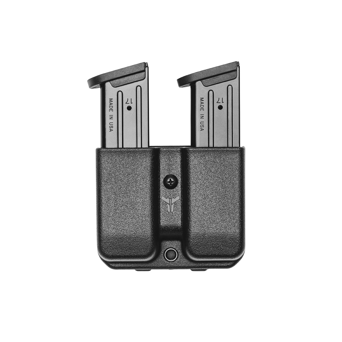 Realtech Dual Phone Holster Belt Pouch Case Double Decker Magnetic
