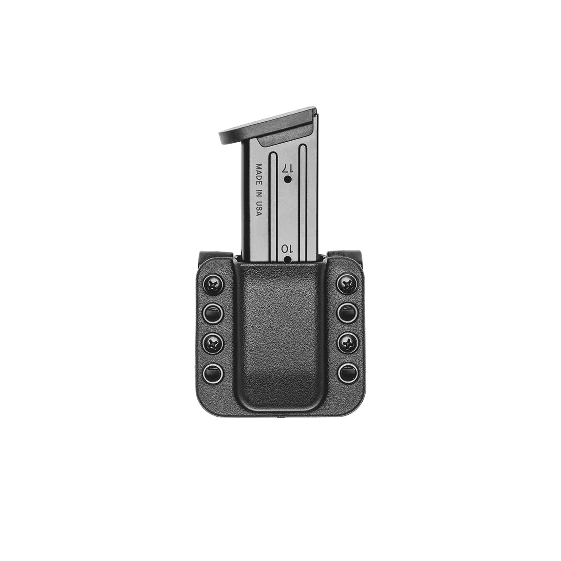  OWB Double Mag Pouch for S&W M&P 9/40, Sig P320, Beretta  92/96, Springfield XD 9/40 & More - USA Made - Signature Double Magazine  Carrier with Tek-Lok Belt Attachment Clip