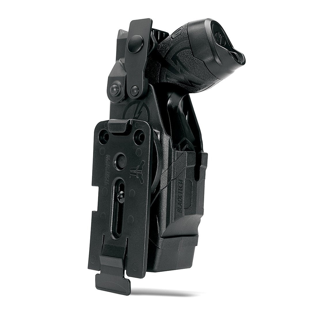 Blade-Tech’s X26P Taser Holster designed for duty use with TMMS options