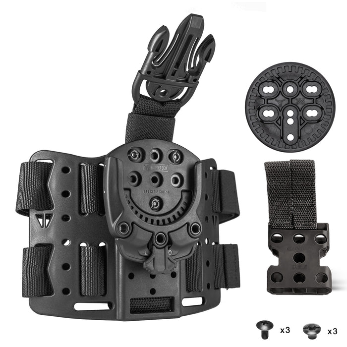 Tek-Mount on Drop Leg Platform